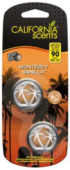 California Scents Mini Diffuser 2er-Pack Monterey VANILLA